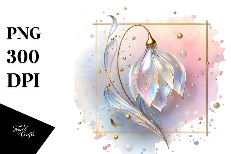 Flower Sticker Png Image 3