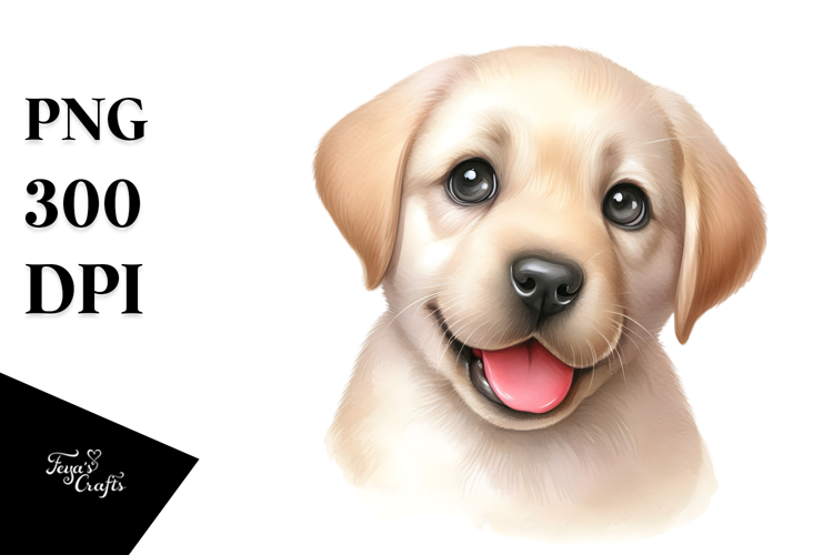 Labrador Clipart Image 24