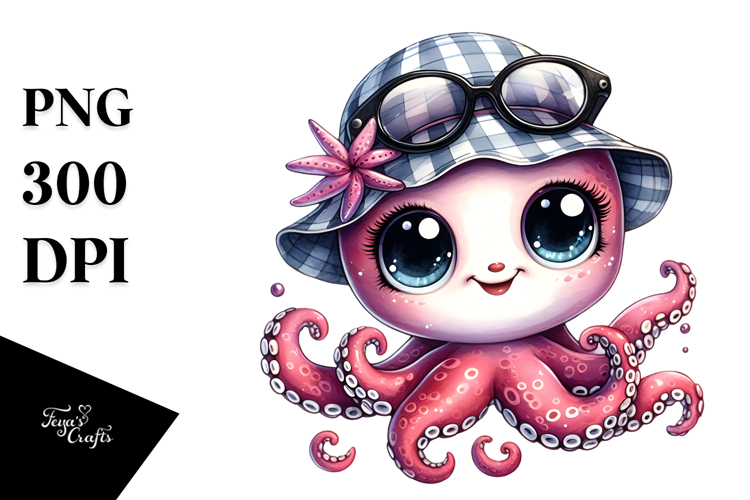 Octopus Clipart Image 20