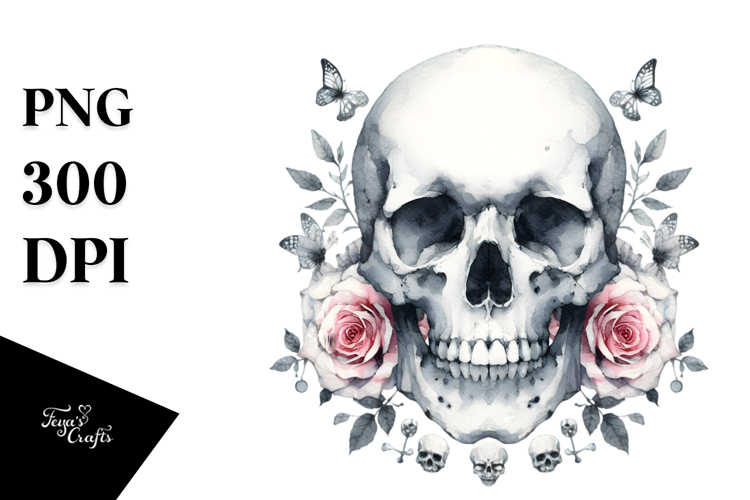 Simple Skull Clipart Image 2