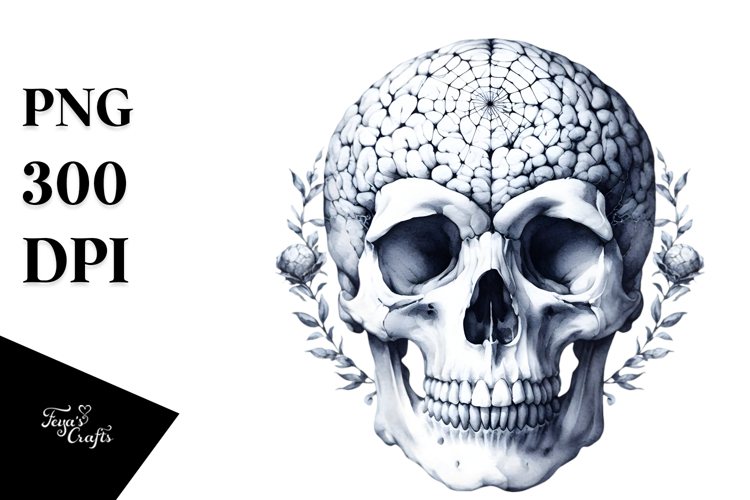 Simple Skull Clipart Image 3