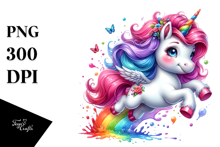 Jumping Unicorn Image 16