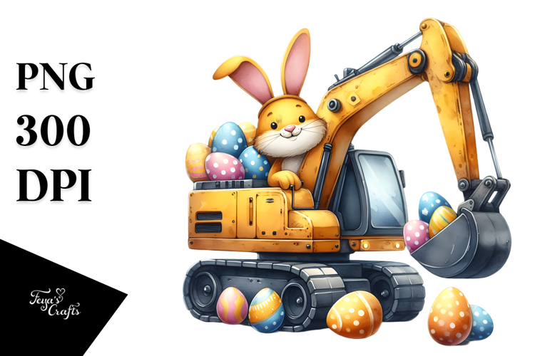 Excavator Clipart Image 12