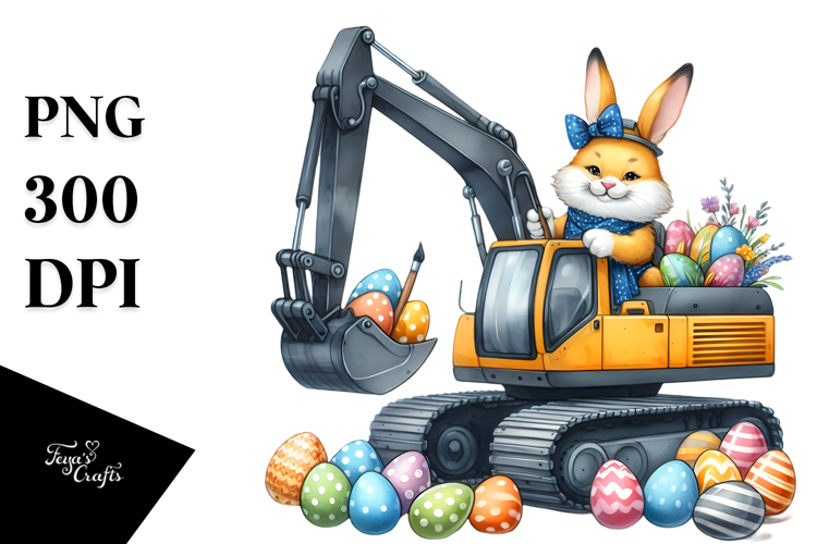 Excavator Clipart Image 11