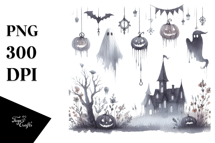Text Hang On Halloween PNG