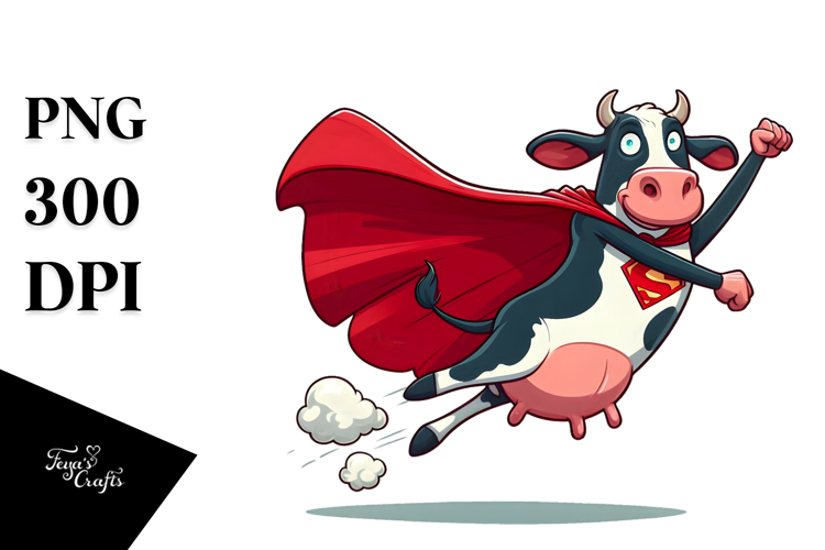 Silly Superhero Cape Vector Art