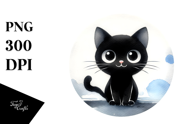Black Cat Png Image 24