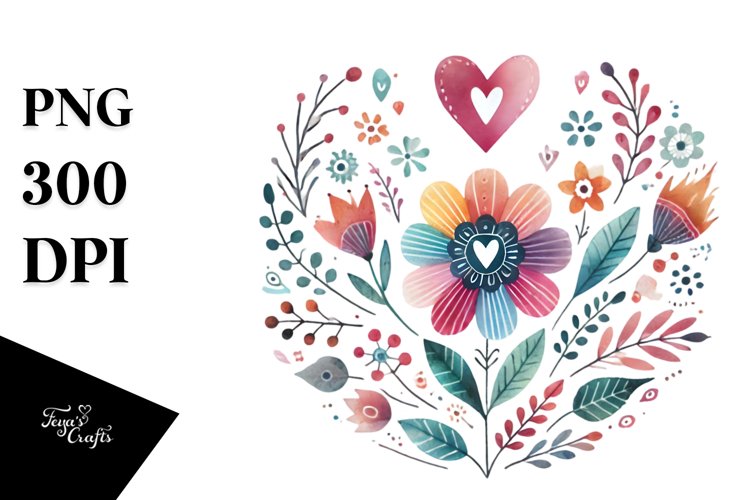Transparent Heart Clipart Image 6