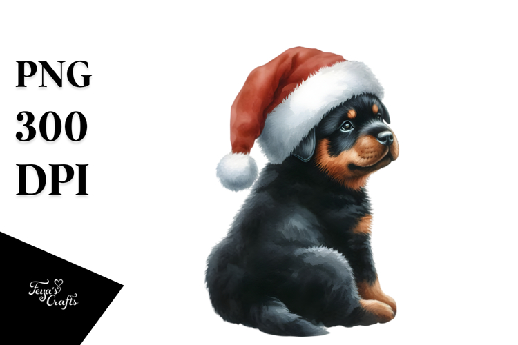 Rottweiler Clipart Image 2