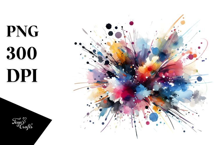 Splat Clipart Image 24