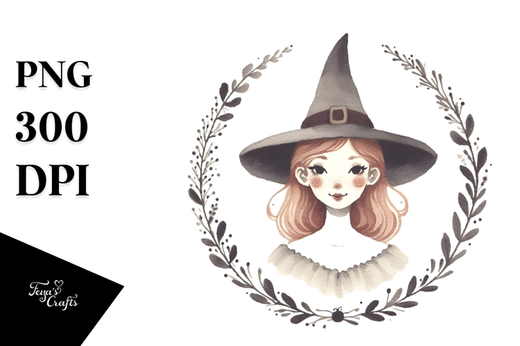 Witch Clipart Image 16