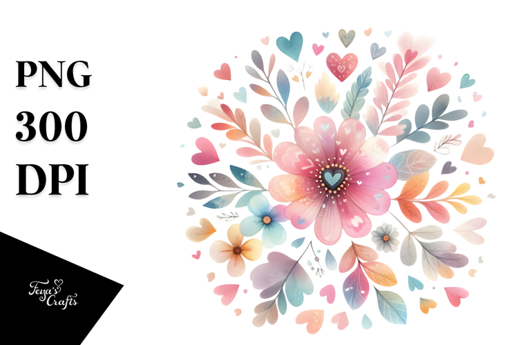 Simple Flower Clipart Image 23