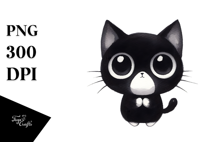 Black Cat Png Image 5