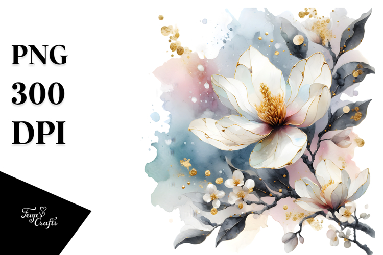 Magnolia Clipart Image 22