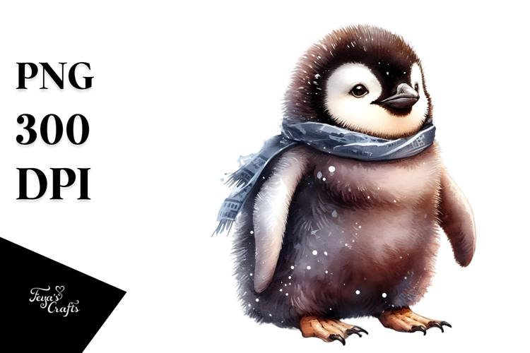 Cute Baby Penguin Cartoon