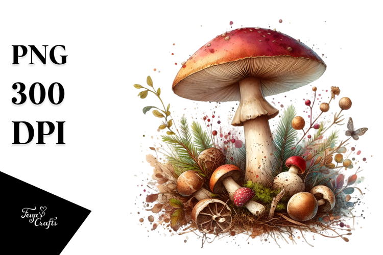 Mushroom Clipart Image 14
