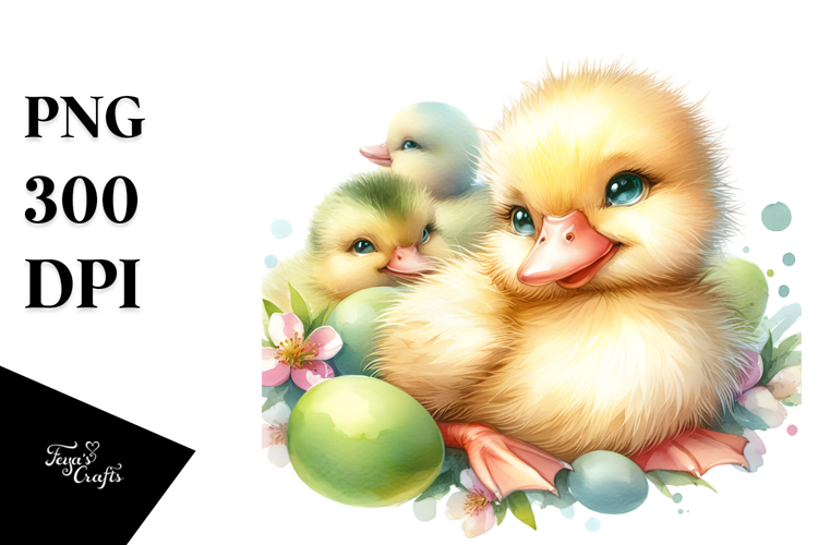 Cute Duck Clipart Image 11