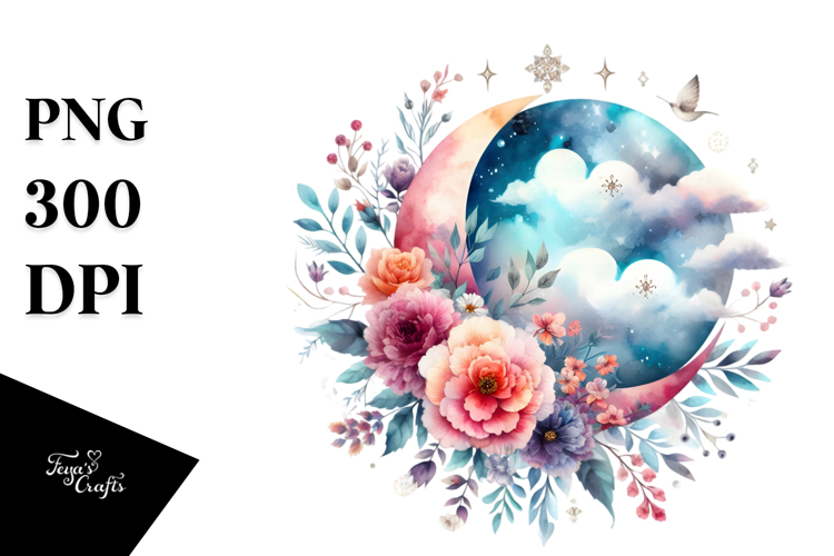 Flower Sticker Png Image 12