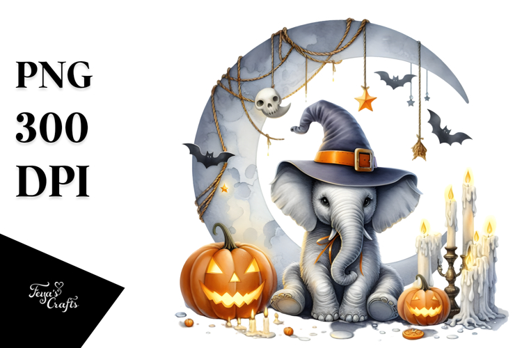 Transparent Halloween Clipart Image 15