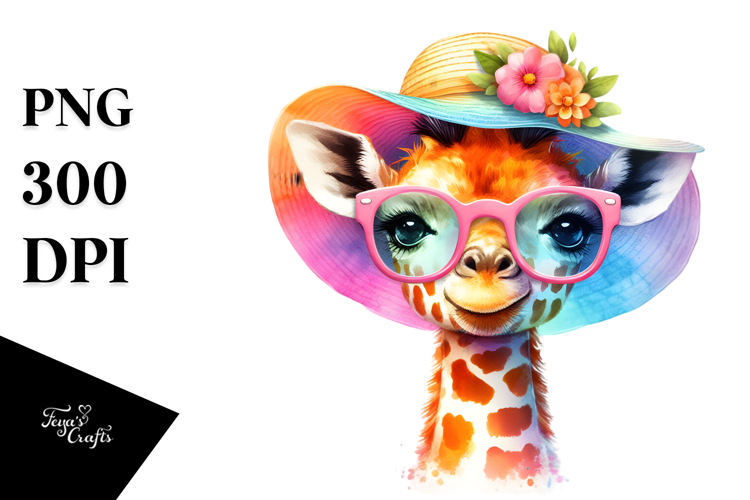 Giraffe Clipart Image 16