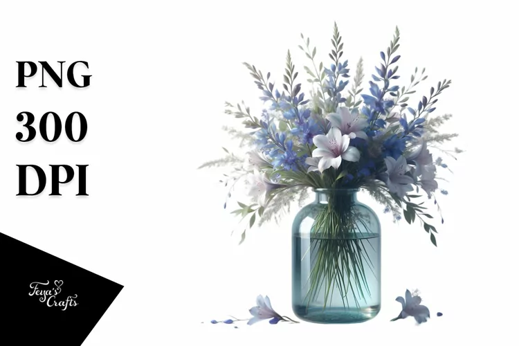 Glossy Bottle Lobelia