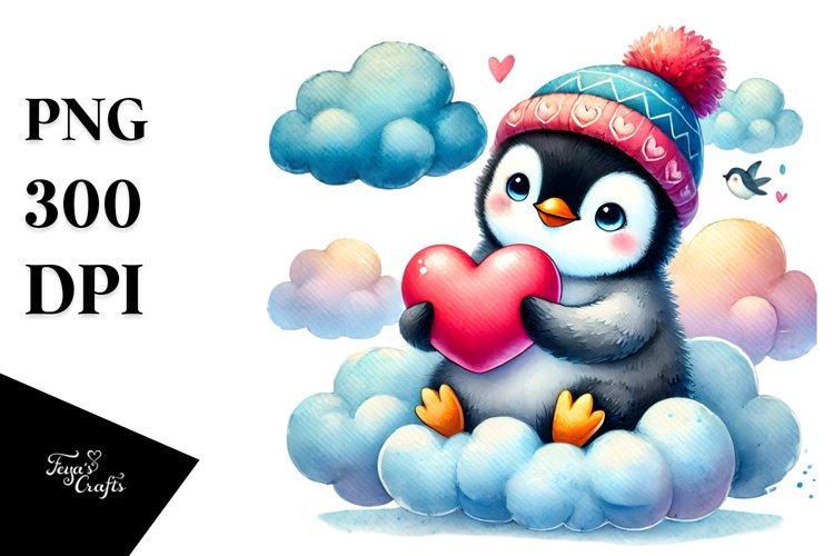 Penguin Clipart Image 17