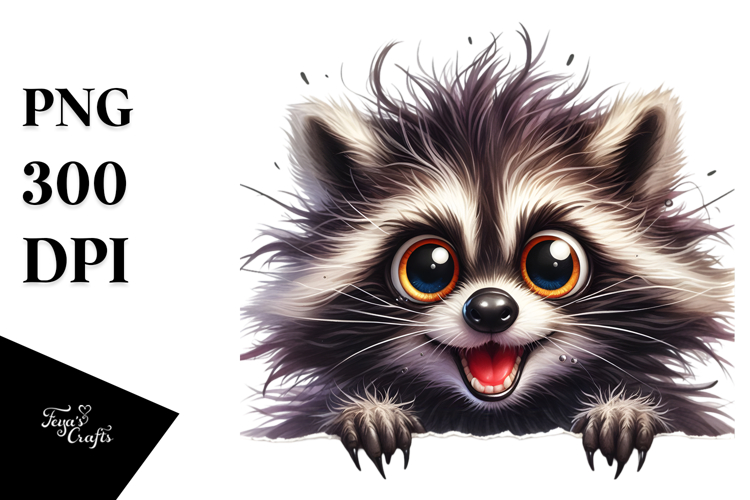 Raccoon Clipart Image 6