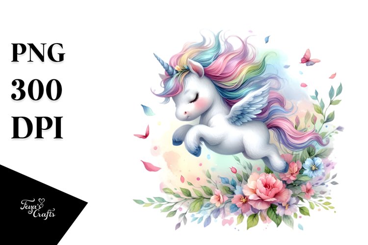 Unicorn Clipart Image 10
