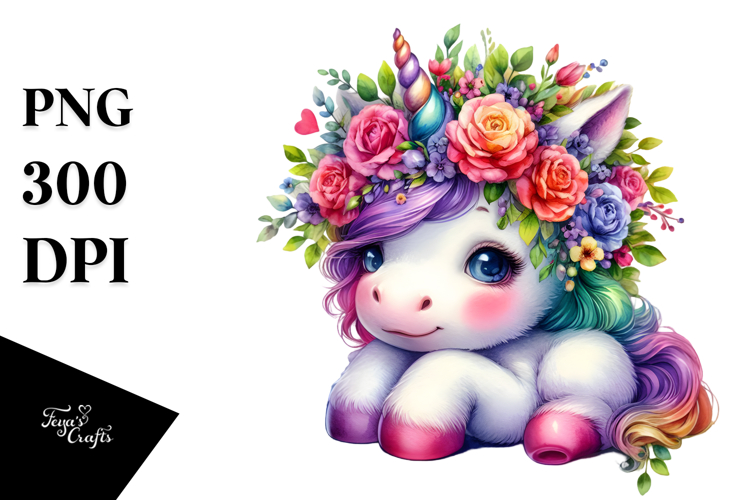 Unicorn Clipart Image 9