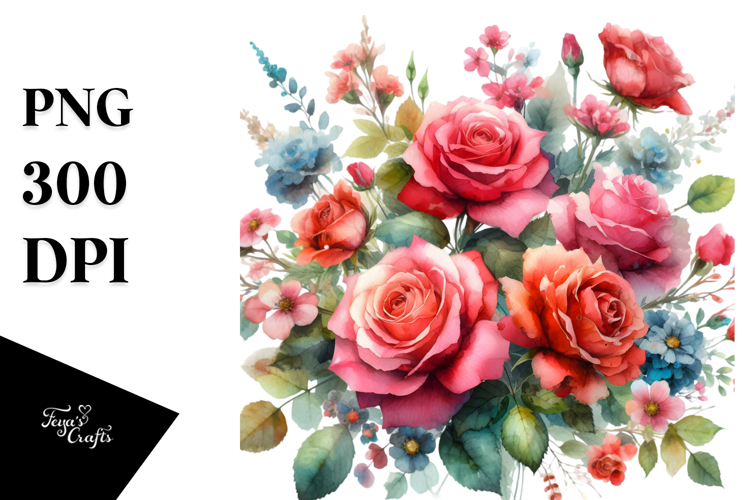 Red Flower Png Image 24