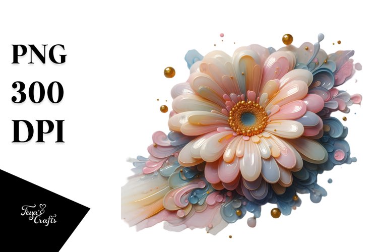 Flower Sticker Png Image 23