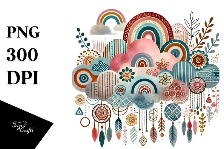 Boho Clipart Image 14