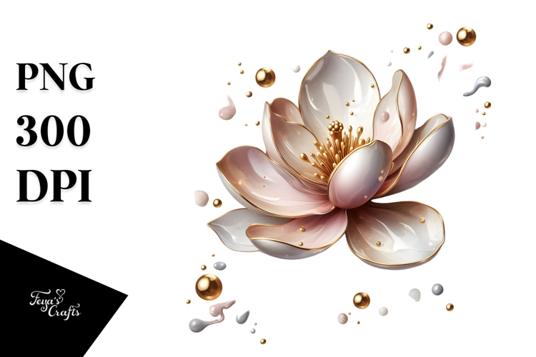 Magnolia Clipart Image 10