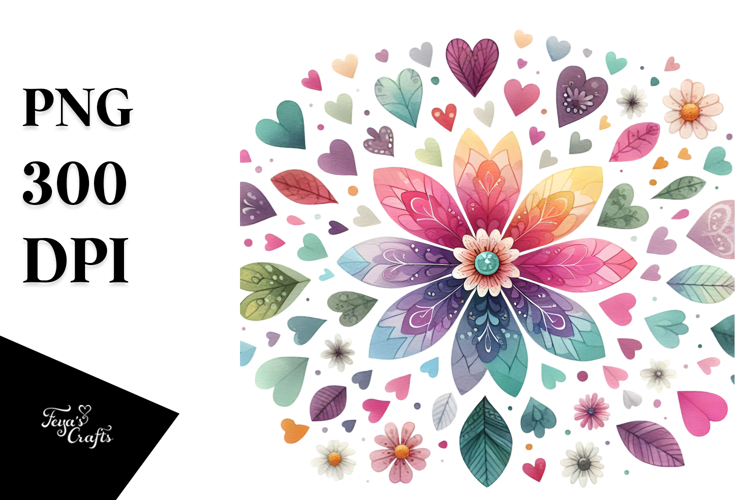 Simple Flower Clipart Image 3