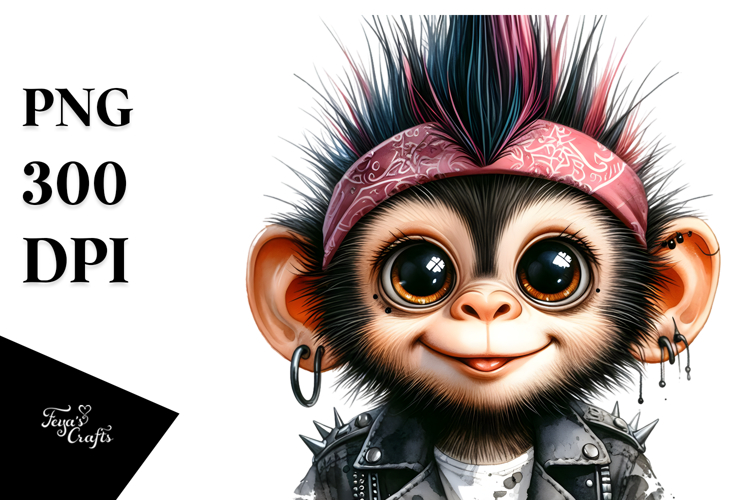 Monkey Clipart Image 24