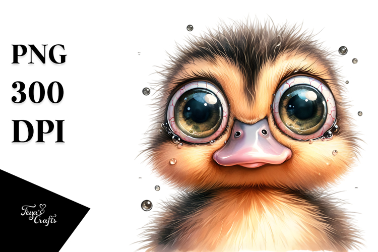 Cute Duck Clipart Image 20