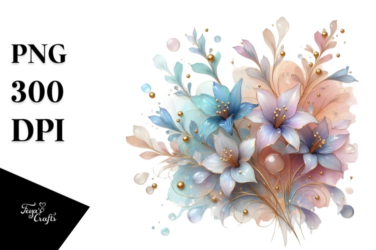 Flower Sticker Png Image 11