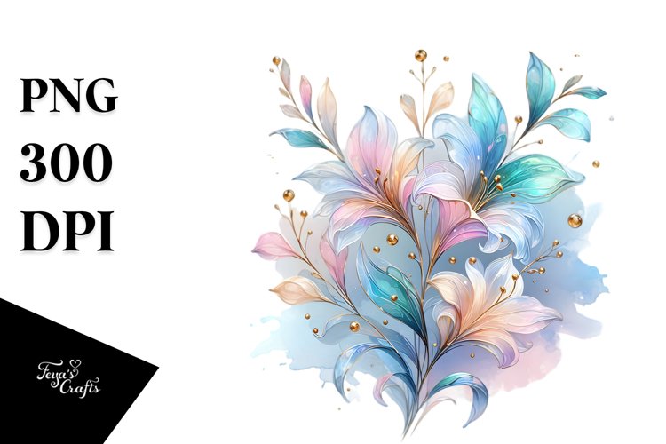 Flower Sticker Png Image 9