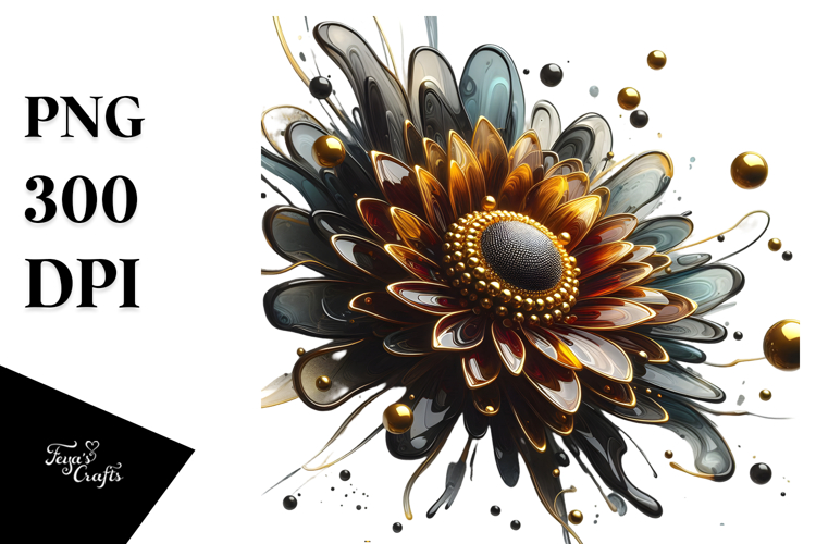 Sunflower Clipart Image 24