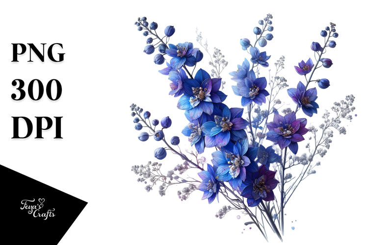 Delphinium PNG example image 1