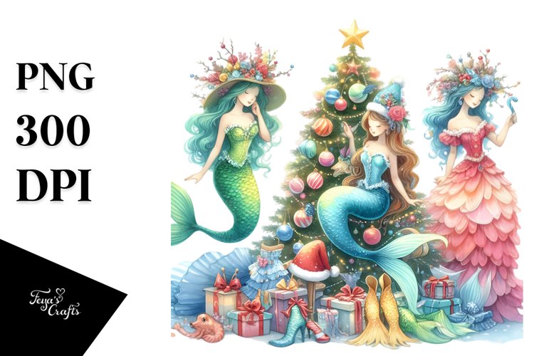 Mermaid Clipart Image 13