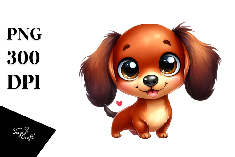 Dachshund Clipart Image 17