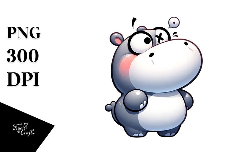 Hippo Clipart Image 14