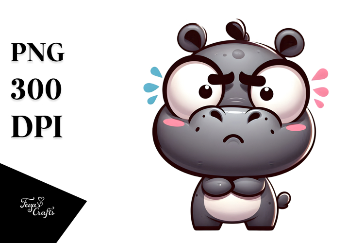 Hippo Clipart Image 13