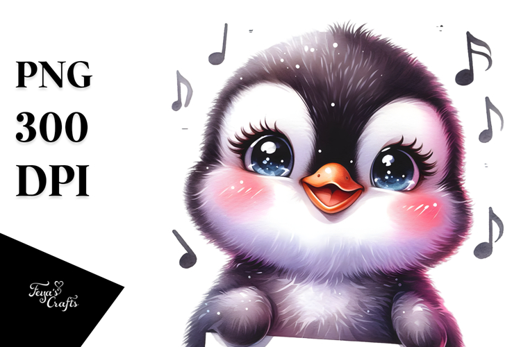 Penguin Clipart Image 13