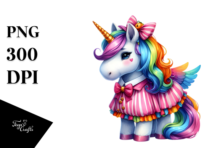 Unicorn Clipart Image 11