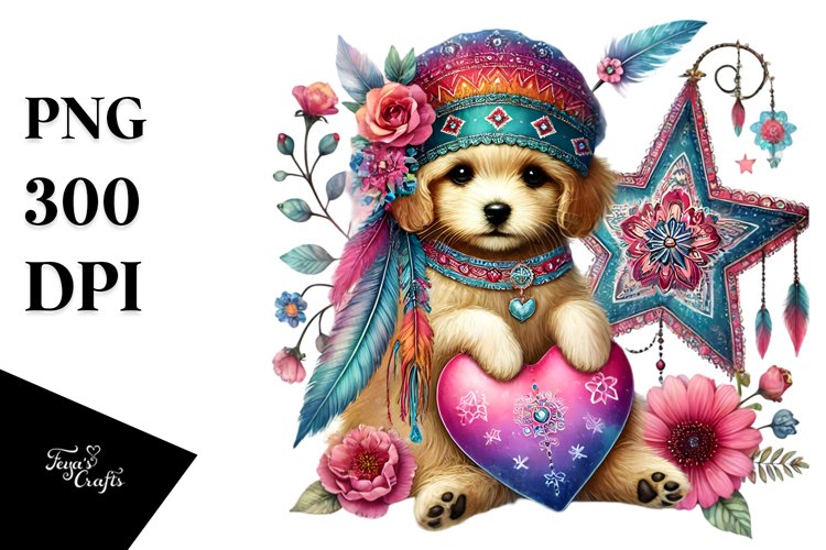 Boho Clipart Image 16