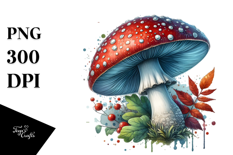 Mushroom Clipart Image 6