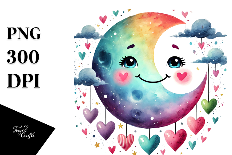Moon Clipart Image 2