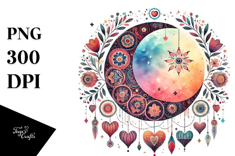 Boho Clipart Image 8